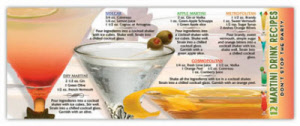 Banner Pens - Martini